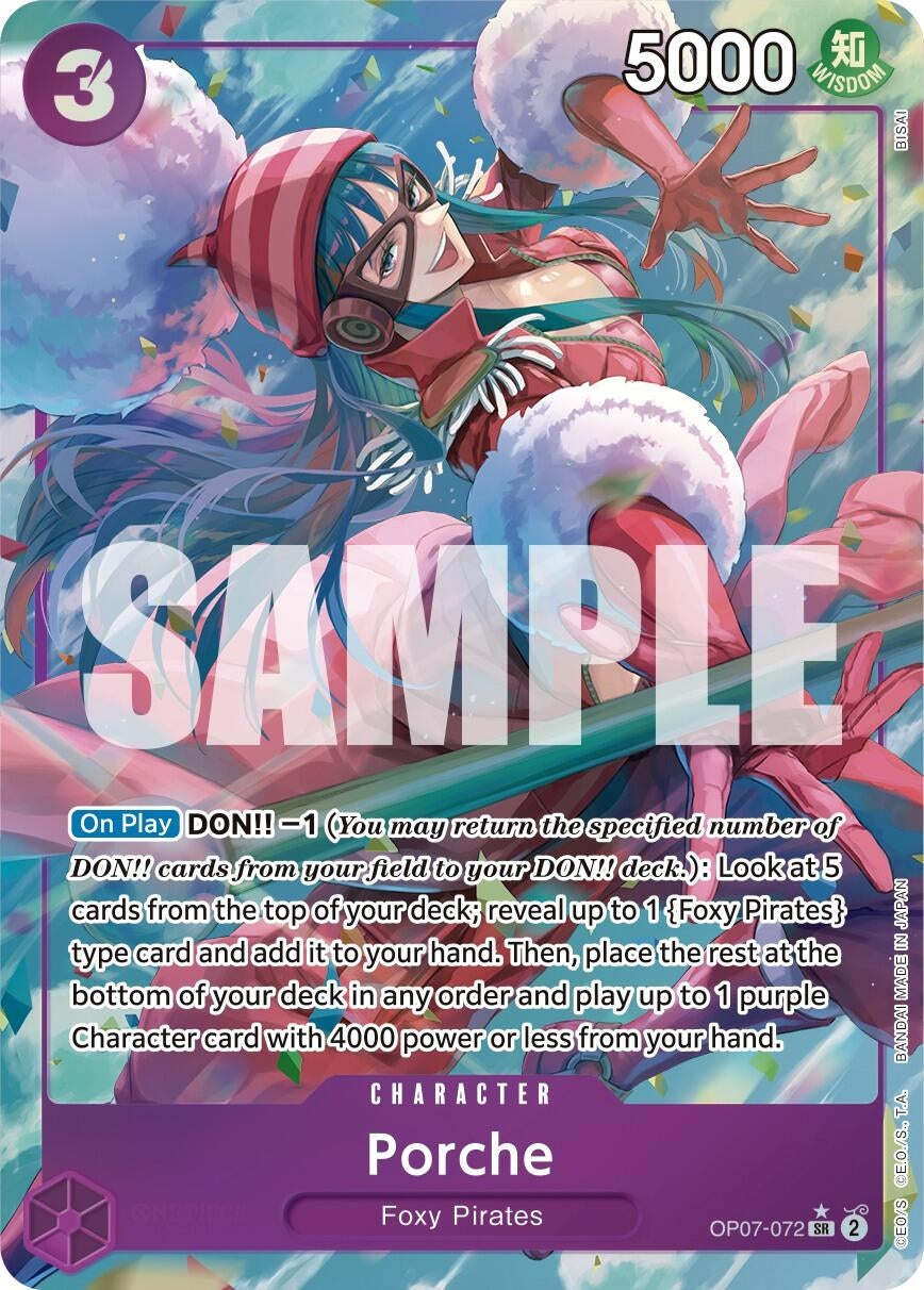 Image for Porche (Parallel) (OP07-072) (OP07) - One Piece Card Game