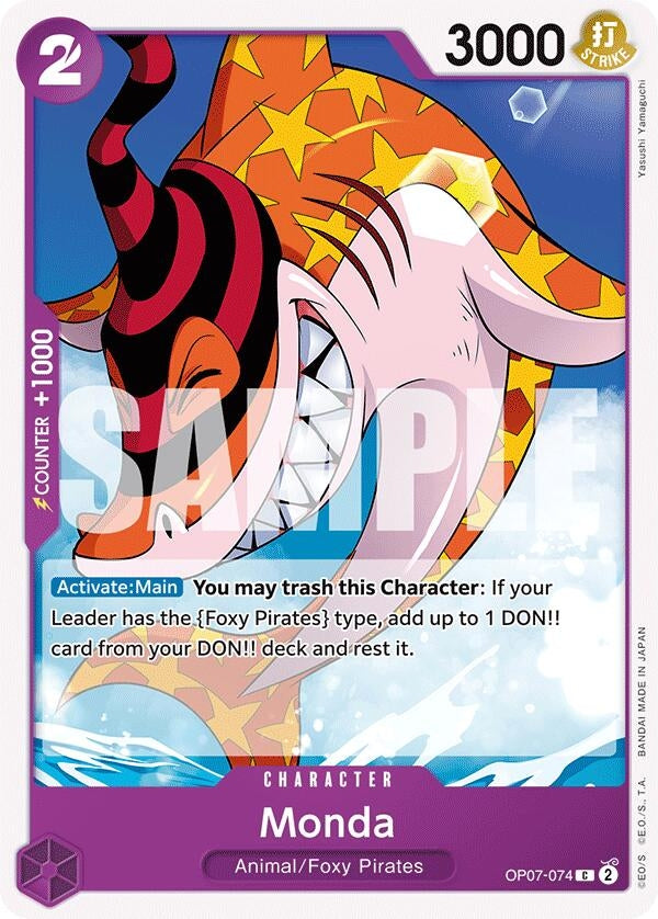 Image for Monda (OP07-074) (OP07) - One Piece Card Game