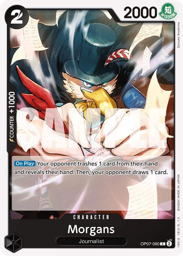 Image for Morgans (OP07-090) (OP07) - One Piece Card Game