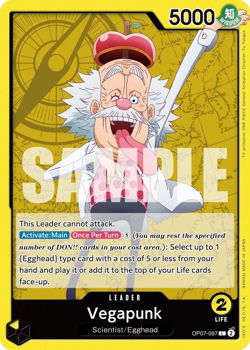 Image for Vegapunk (OP07-097) (OP07) - One Piece Card Game