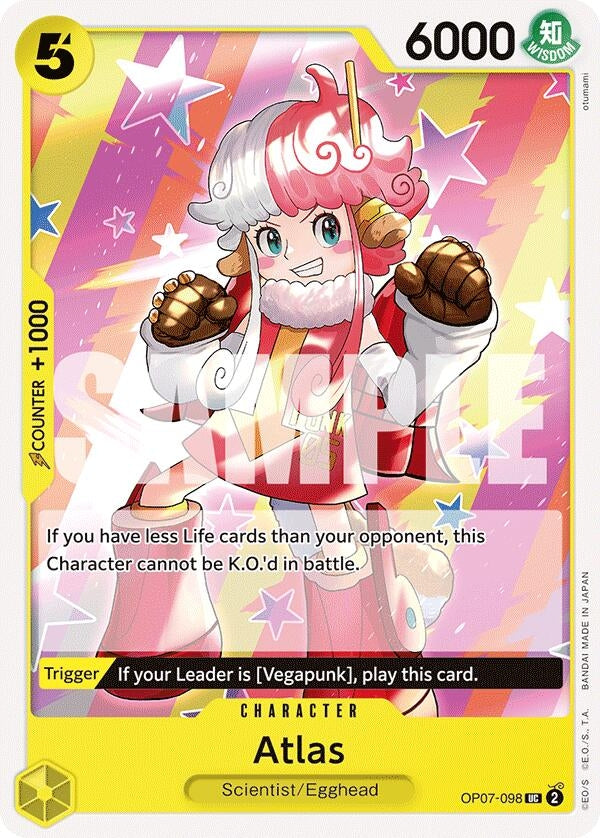 Image for Atlas (OP07-098) (OP07) - One Piece Card Game