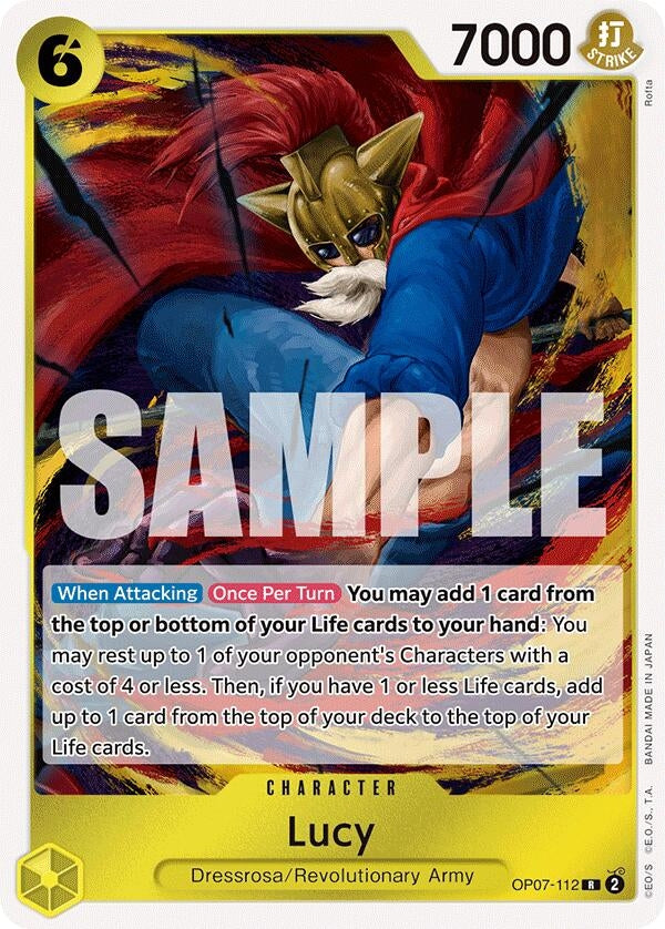 Image for Lucy (OP07-112) (OP07) - One Piece Card Game