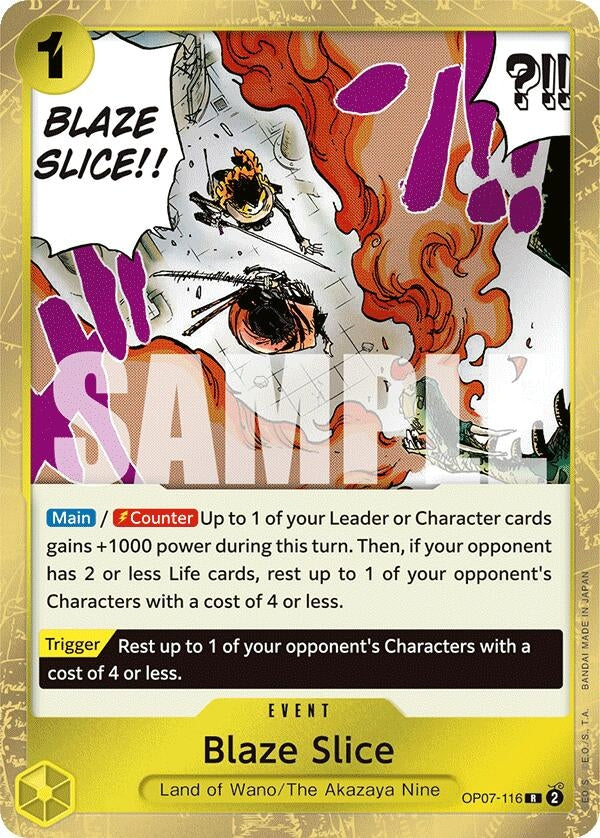 Blaze Slice (OP07-116) (OP07)