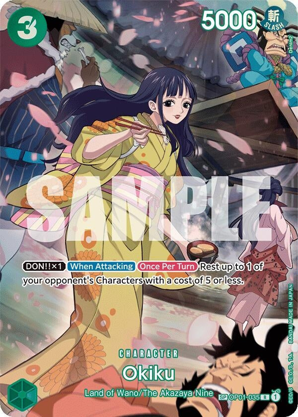 Image for Okiku (SP) (OP01-035) (OP07) - One Piece Card Game