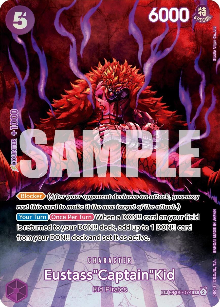 Eustass"Captain"Kid (SP) (OP05-074) (OP07)