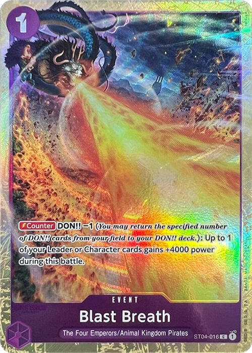 Blast Breath (Premium Card Collection -Best Selection Vol. 1-) (ST04-016) (OP-PR)