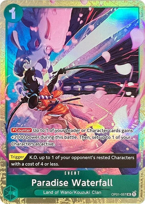 Paradise Waterfall (Premium Card Collection -Best Selection Vol. 1-) (OP01-057) (OP-PR)