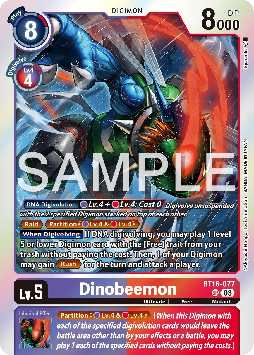 Dinobeemon (BT16-077 SR) (BT-16)