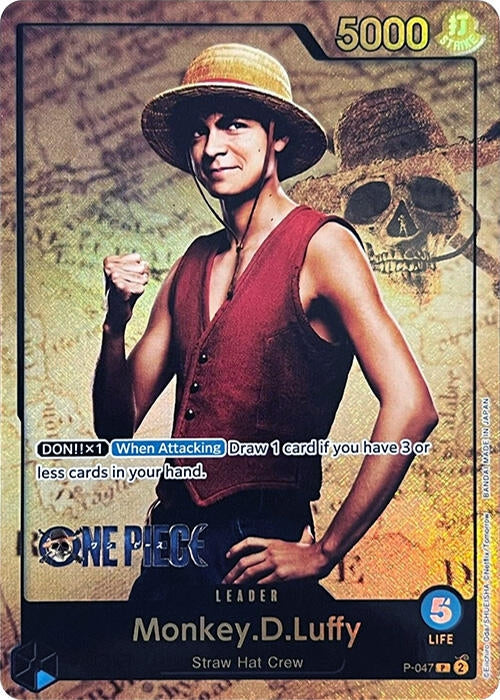 Monkey.D.Luffy (047) (Premium Card Collection -Live Action Edition-) (P-047) (OP-PR)