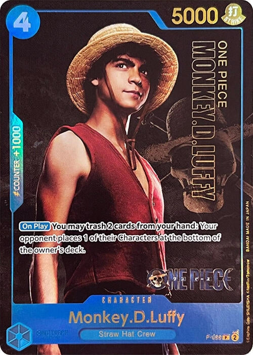 Monkey.D.Luffy (055) (Premium Card Collection -Live Action Edition-) (P-055) (OP-PR)