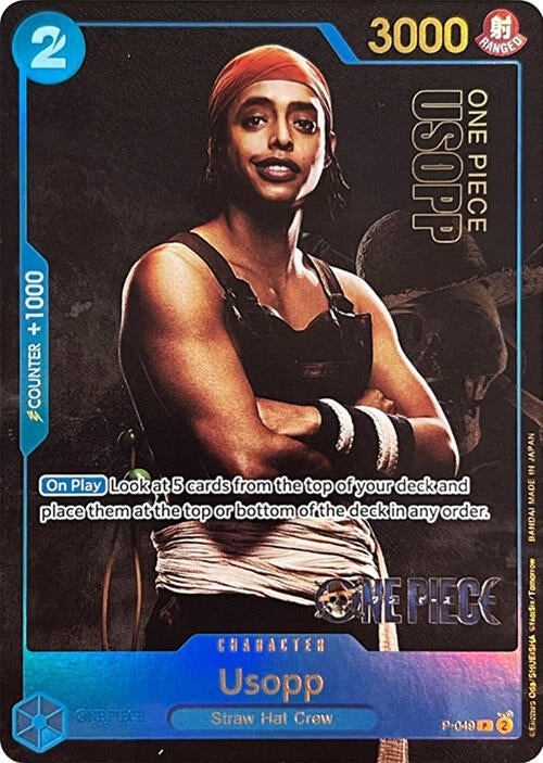 Usopp (Premium Card Collection -Live Action Edition-) (P-049) (OP-PR)