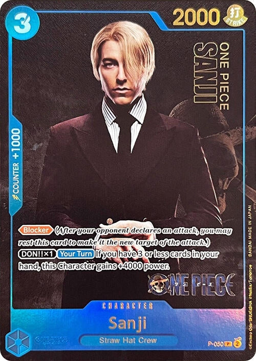 Sanji (Premium Card Collection -Live Action Edition-) (P-050) (OP-PR)