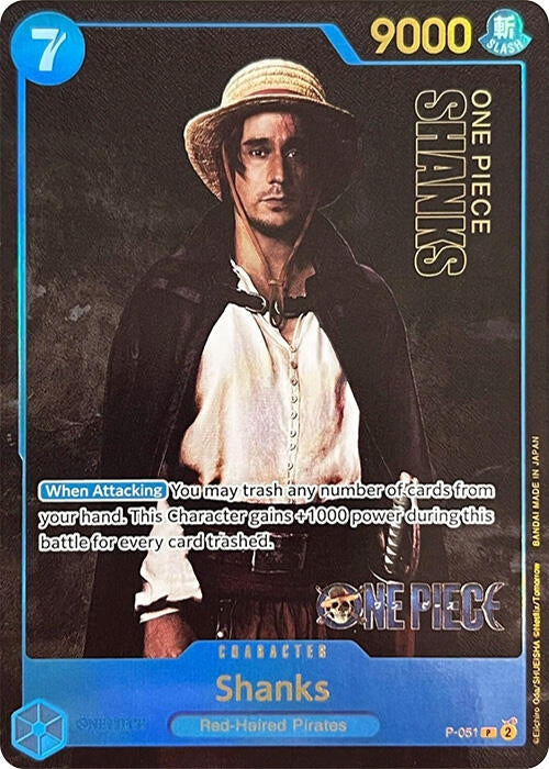 Shanks (Premium Card Collection -Live Action Edition-) (P-051) (OP-PR)