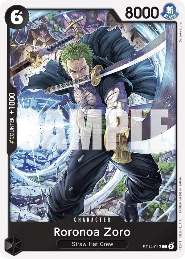 Roronoa Zoro (ST14-013) (ST-14)
