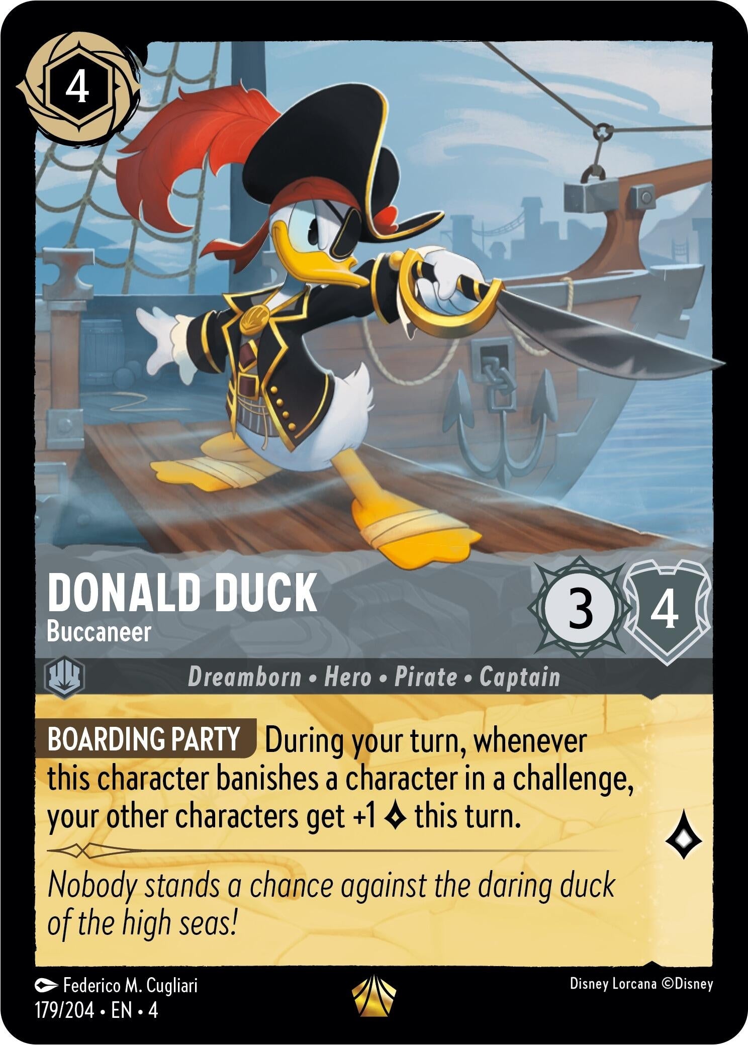 Donald Duck - Buccaneer (179/204) (4)
