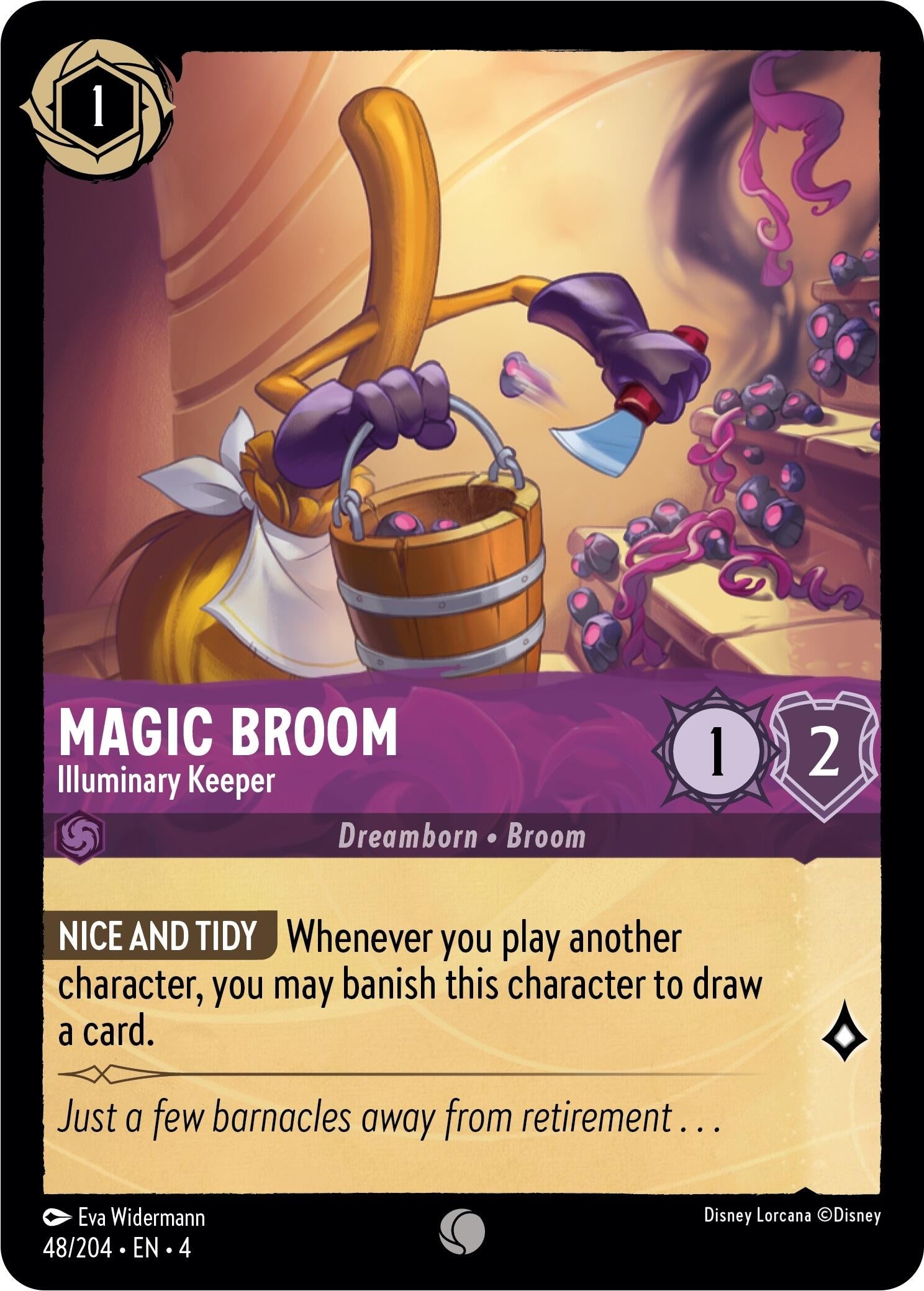 Magic Broom - Illuminary Keeper (48/204) (4)