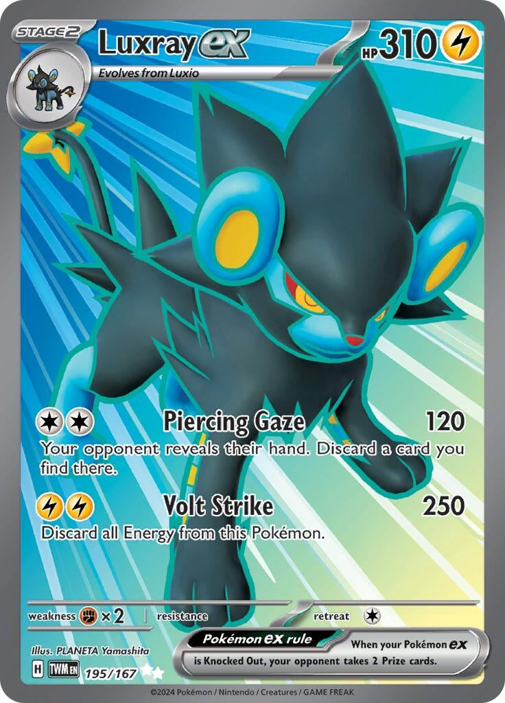 Luxray ex (195/167) (TWM)