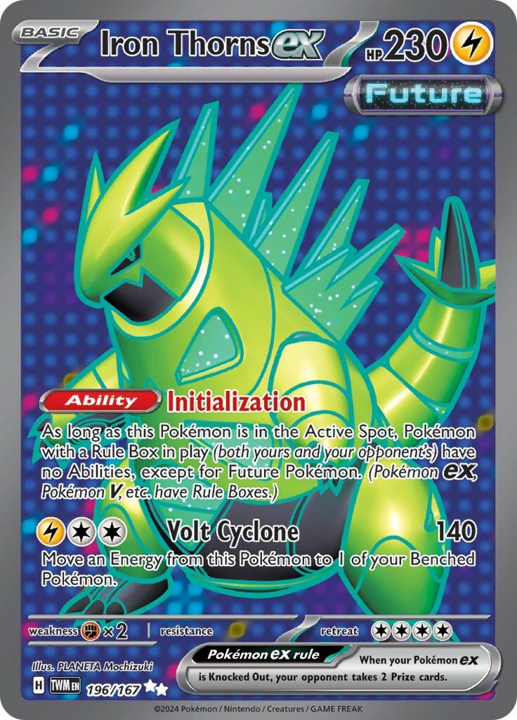 Iron Thorns ex (196/167) (TWM)