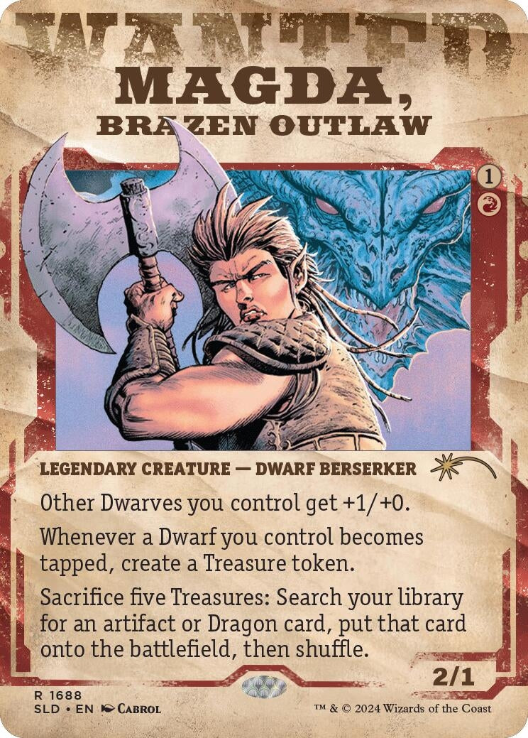Magda, Brazen Outlaw (1688) (SLD)