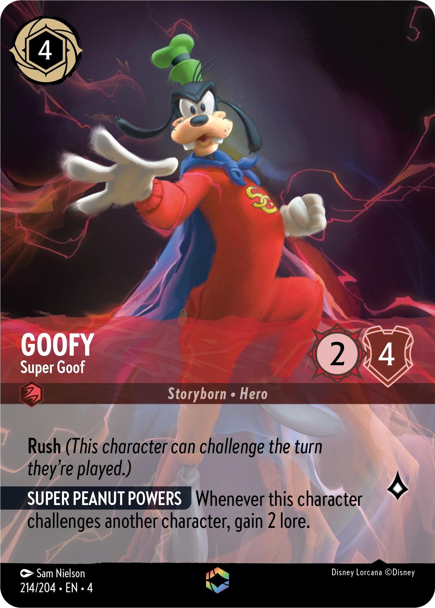 Goofy - Super Goof (Enchanted) (214/204) (4)