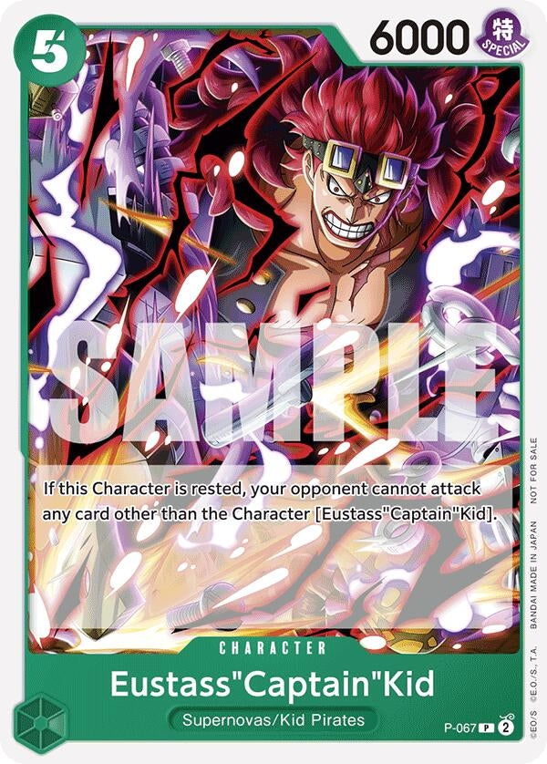 Eustass"Captain"Kid (OP-07 Pre-Release Tournament) (P-067) (OP-PR)
