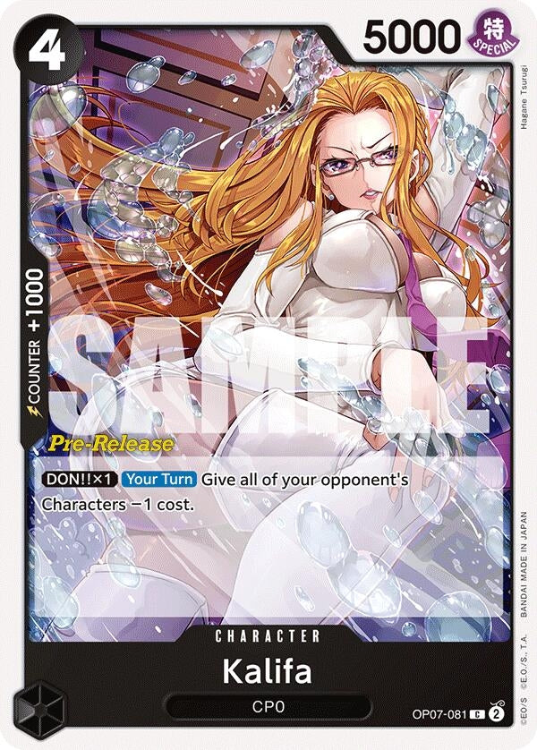 Image for Kalifa (OP07-081) (OP07 PRE) - One Piece Card Game