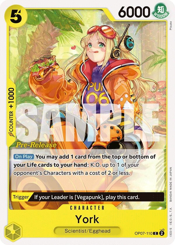 York (OP07-110) (OP07 PRE)