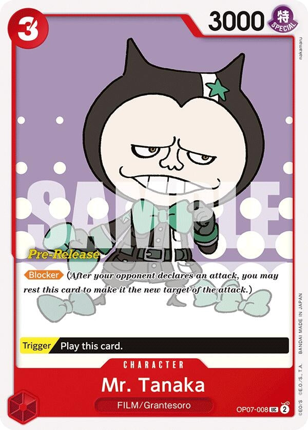 Mr. Tanaka (OP07-008) (OP07 PRE)