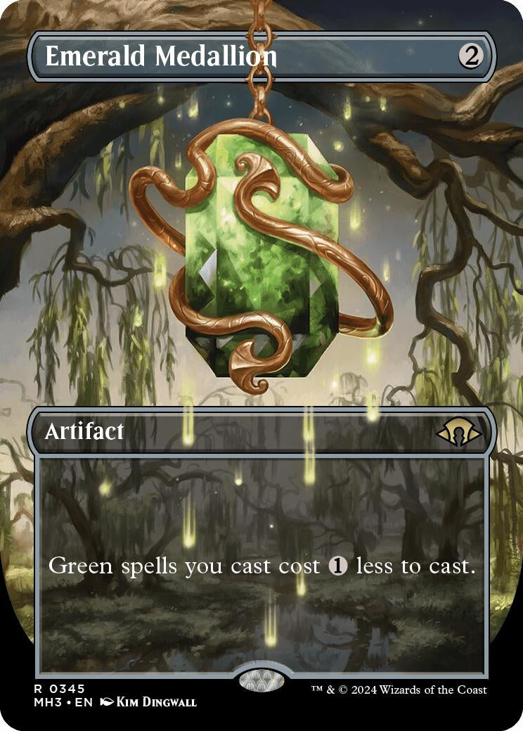 Emerald Medallion (Borderless) (345) (MH3)