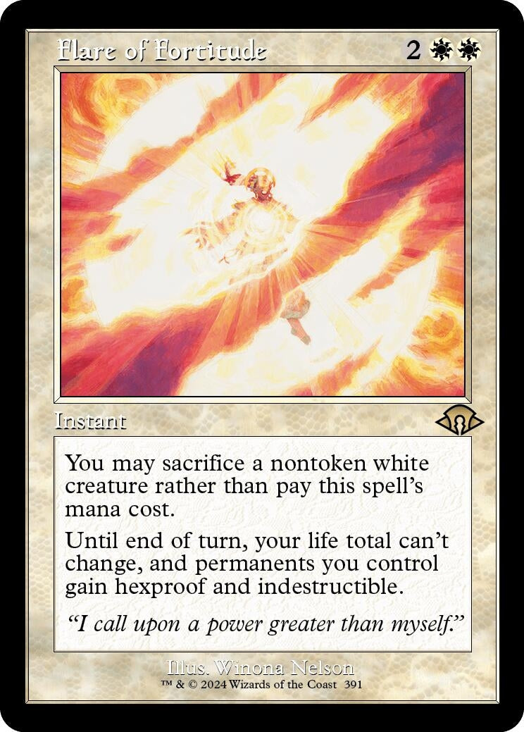 Flare of Fortitude (Retro Frame) (391) (MH3)