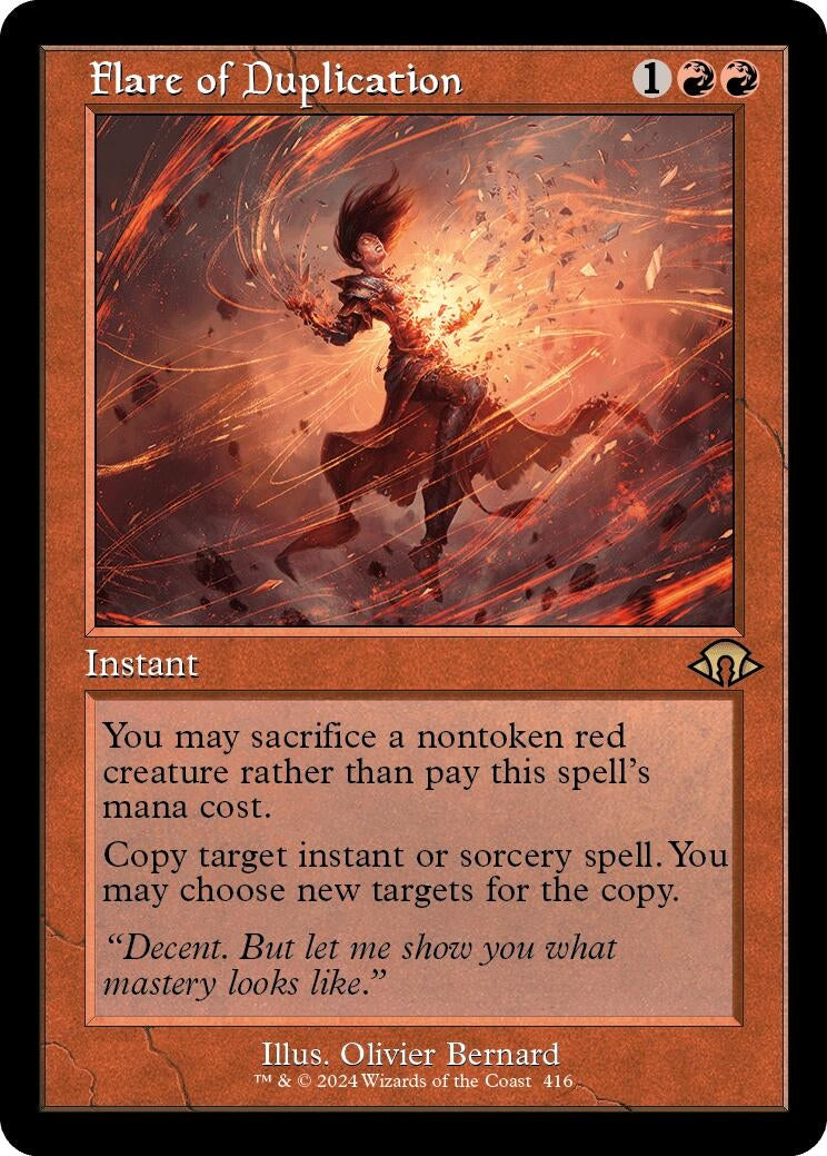 Flare of Duplication (Retro Frame) (416) (MH3)