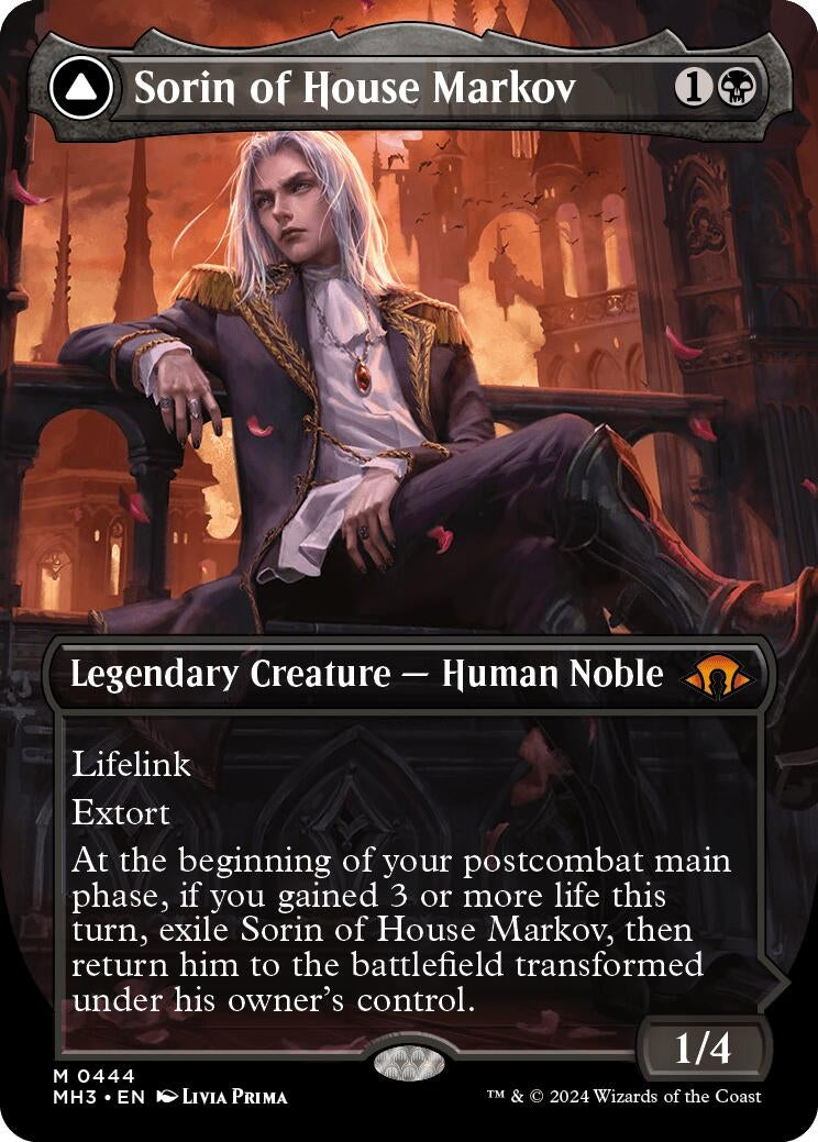 Sorin of House Markov (Borderless) (444) (MH3)
