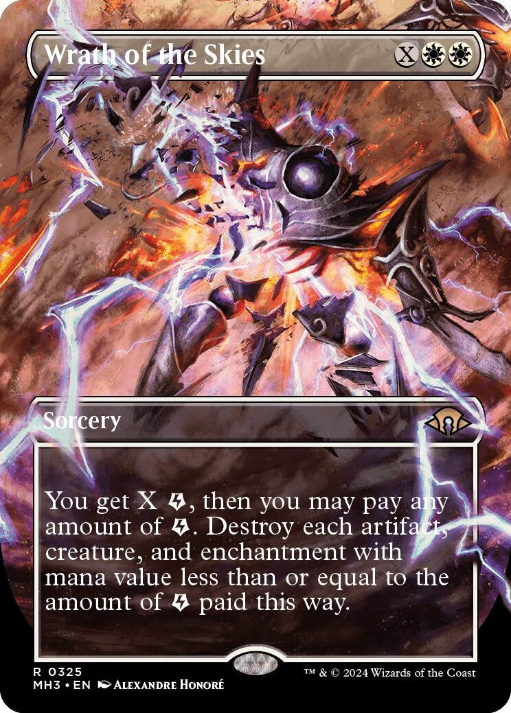 Wrath of the Skies (Borderless) (325) (MH3)
