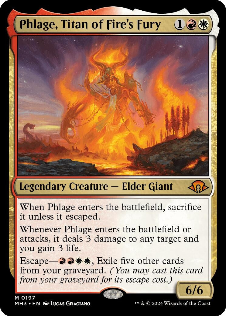 Phlage, Titan of Fire's Fury (197) (MH3)