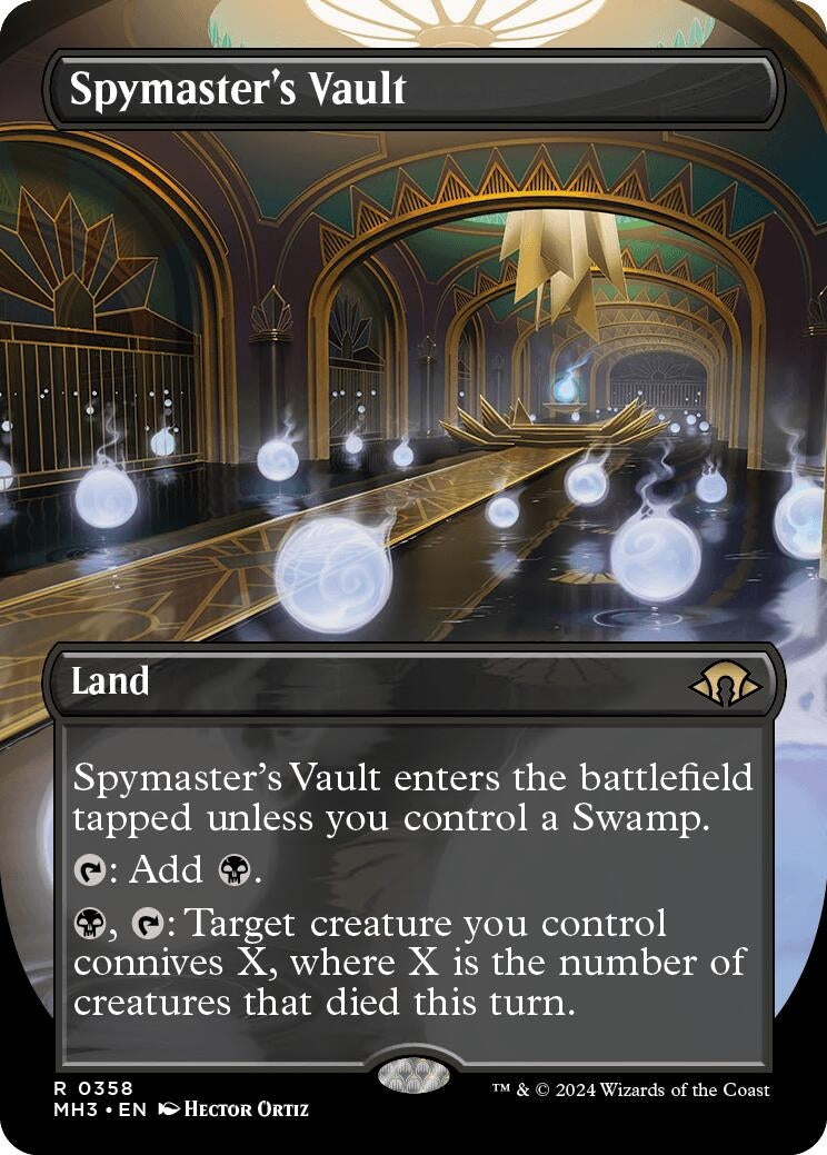 Spymaster's Vault (Borderless) (358) (MH3)