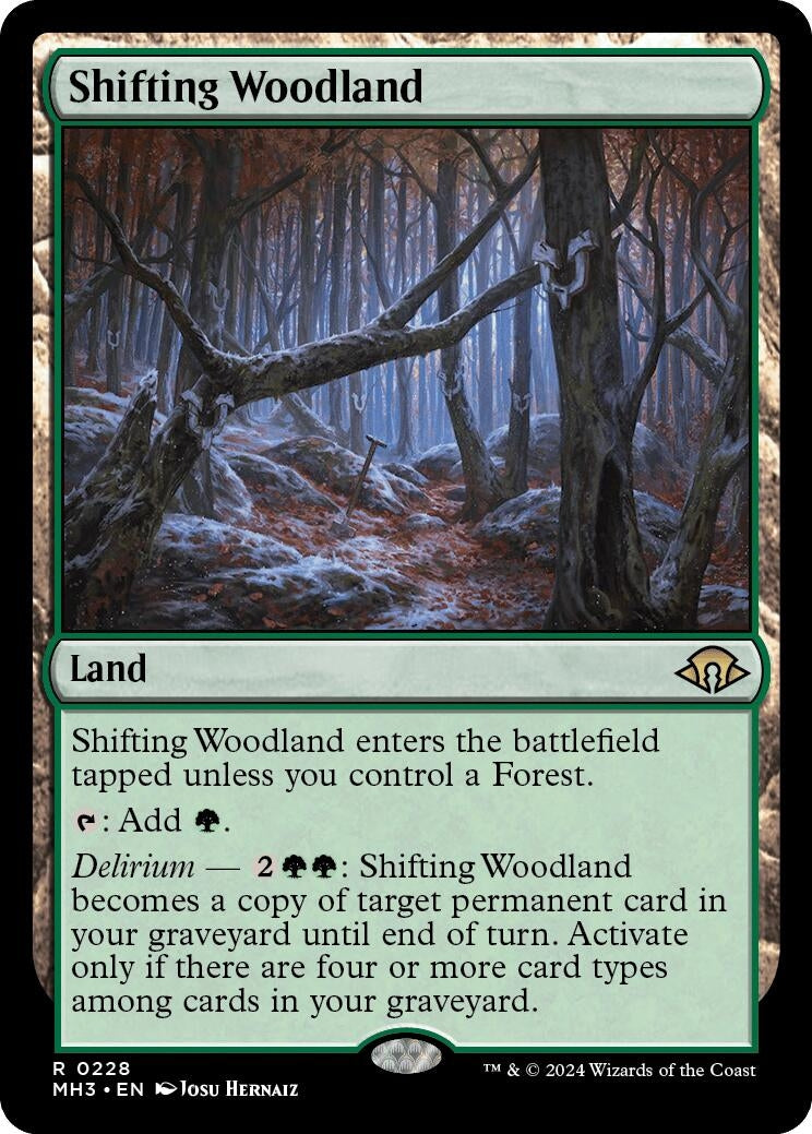Shifting Woodland (228) (MH3)
