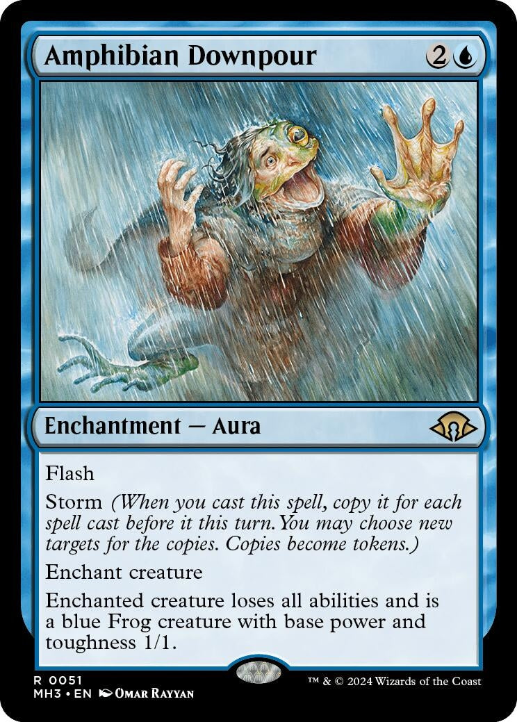 Amphibian Downpour (51) (MH3)