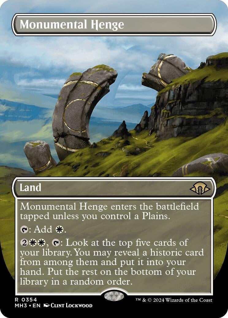 Monumental Henge (Borderless) (354) (MH3)