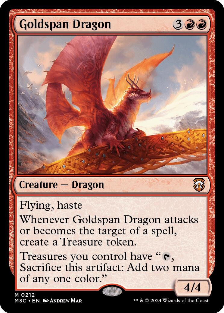 Goldspan Dragon (212) (M3C)