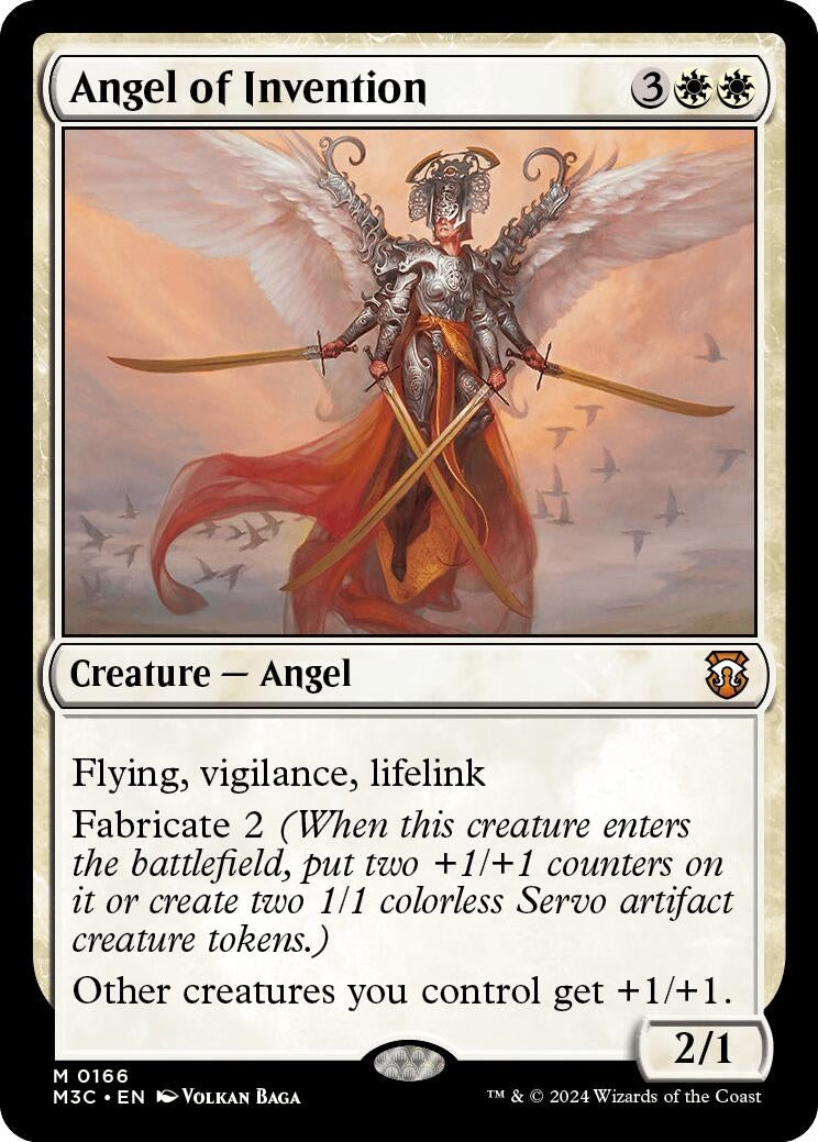 Angel of Invention (Ripple Foil) (166) (M3C)