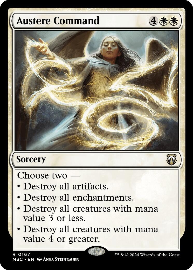 Austere Command (Ripple Foil) (167) (M3C)