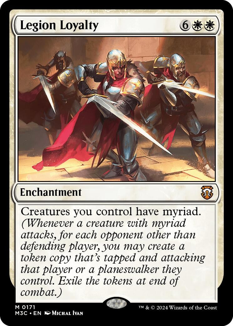 Legion Loyalty (Ripple Foil) (171) (M3C)
