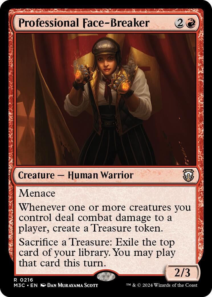 Professional Face-Breaker (Ripple Foil) (216) (M3C)