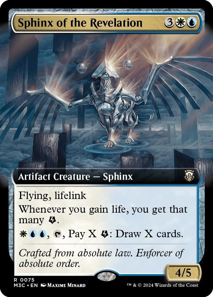 Sphinx of the Revelation (Extended Art) (Ripple Foil) (75) (M3C)