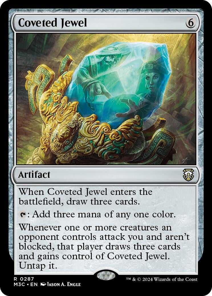 Coveted Jewel (Ripple Foil) (287) (M3C)