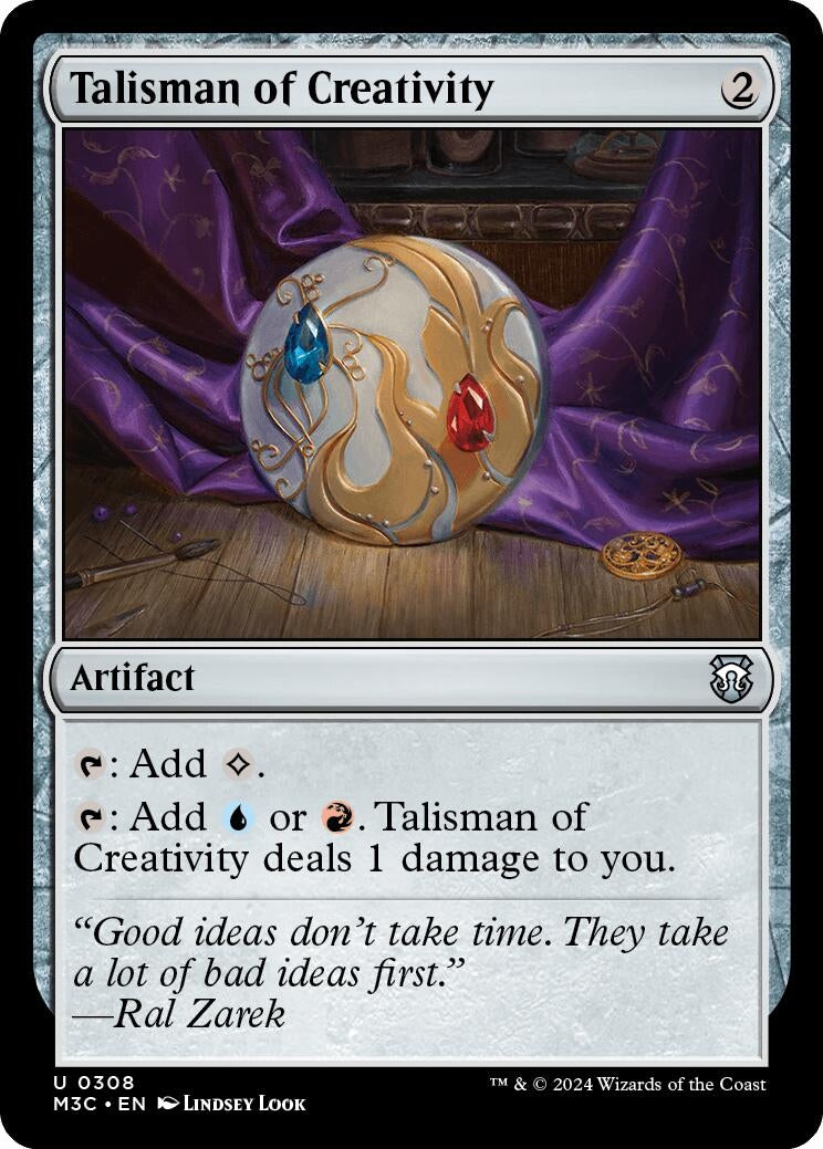 Talisman of Creativity (Ripple Foil) (308) (M3C)