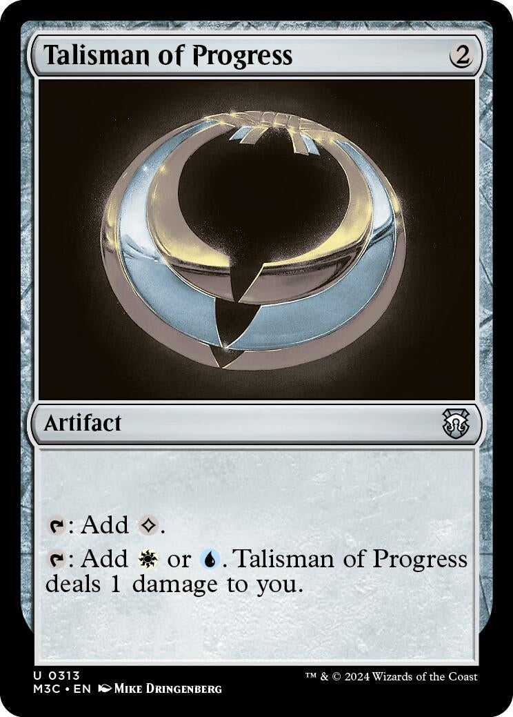 Talisman of Progress (Ripple Foil) (313) (M3C)