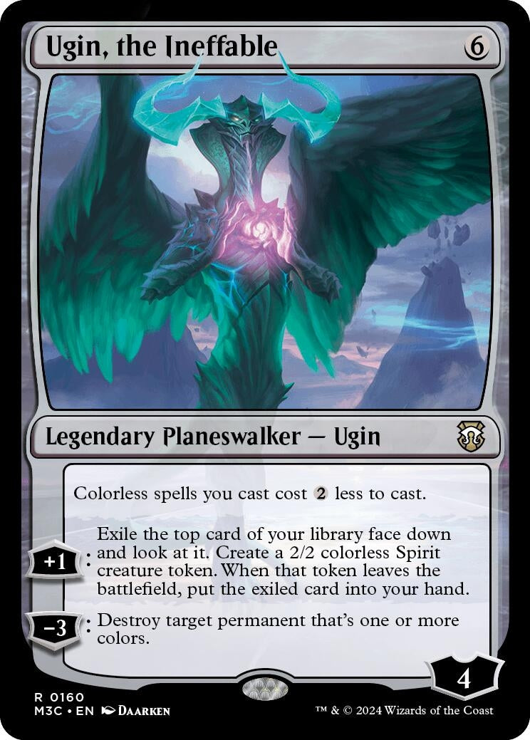 Ugin, the Ineffable (Ripple Foil) (160) (M3C)