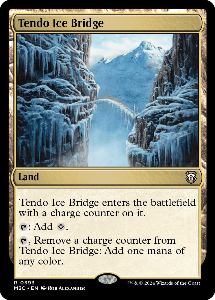 Tendo Ice Bridge (Ripple Foil) (393) (M3C)