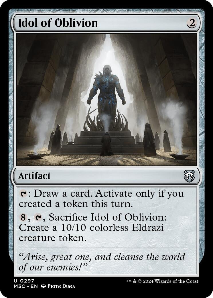 Idol of Oblivion (Ripple Foil) (297) (M3C)
